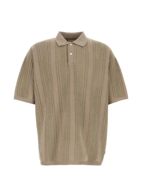 Nanamica knitted polo shirt