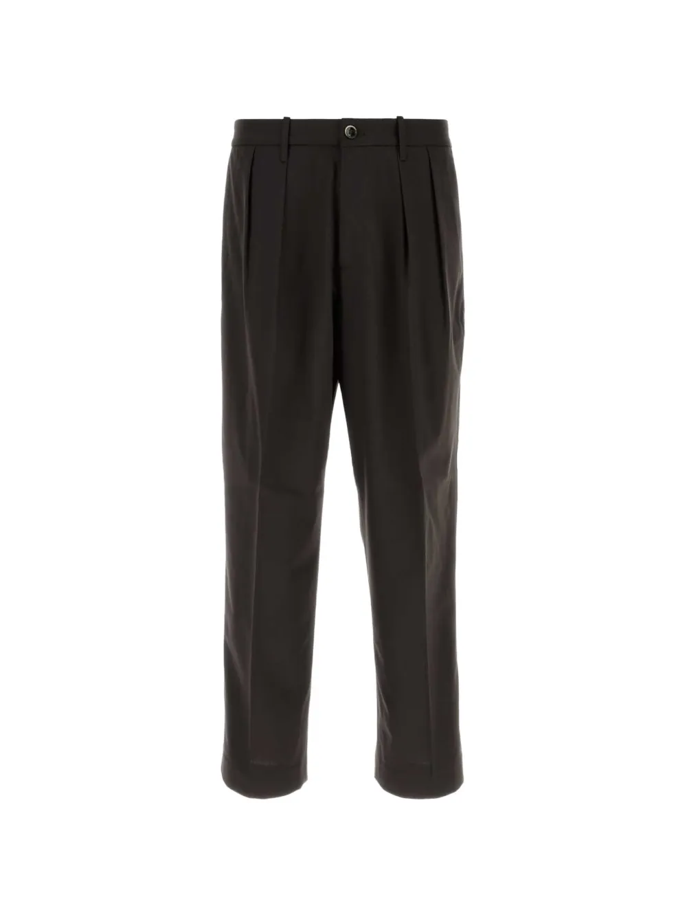 Nine In The Morning Kai logo-patch trousers - Marrone
