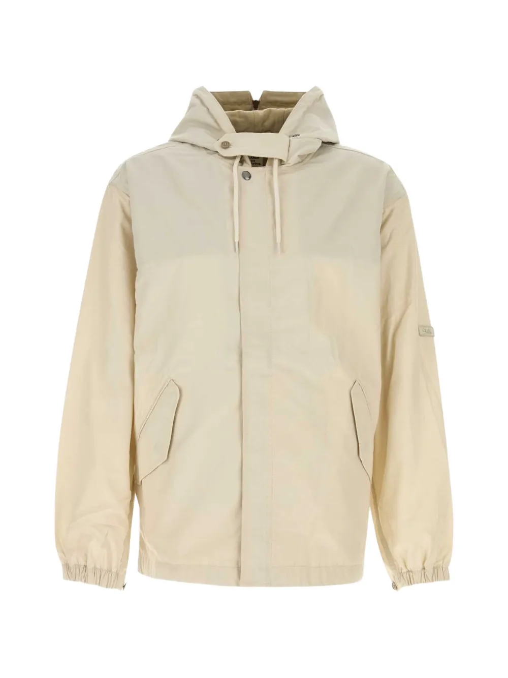Nanamica zip hooded jacket - Toni neutri
