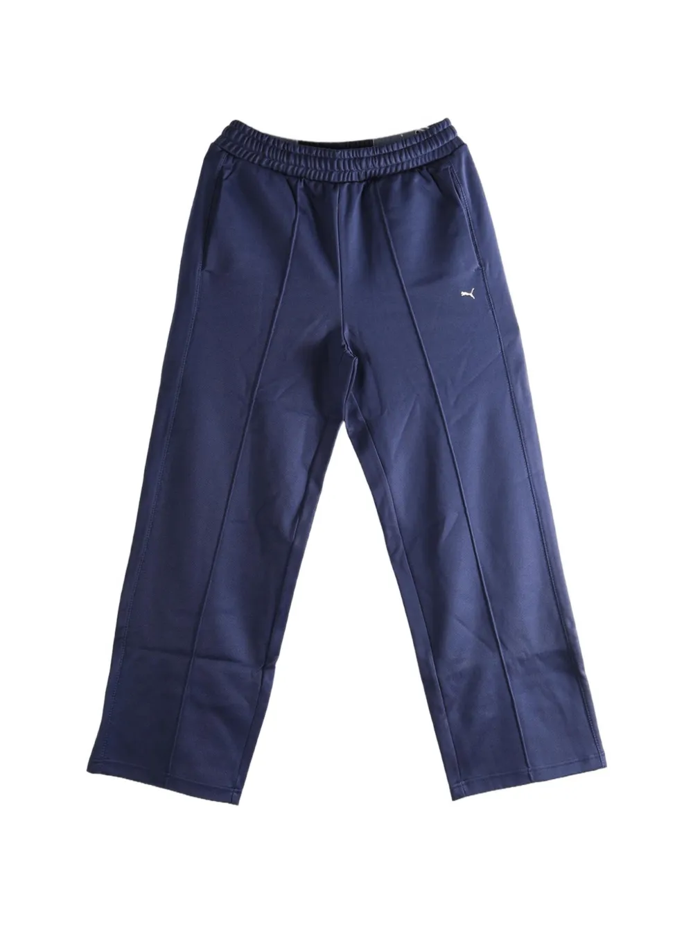 PUMA T7 logo-embroidered track pants - Blu