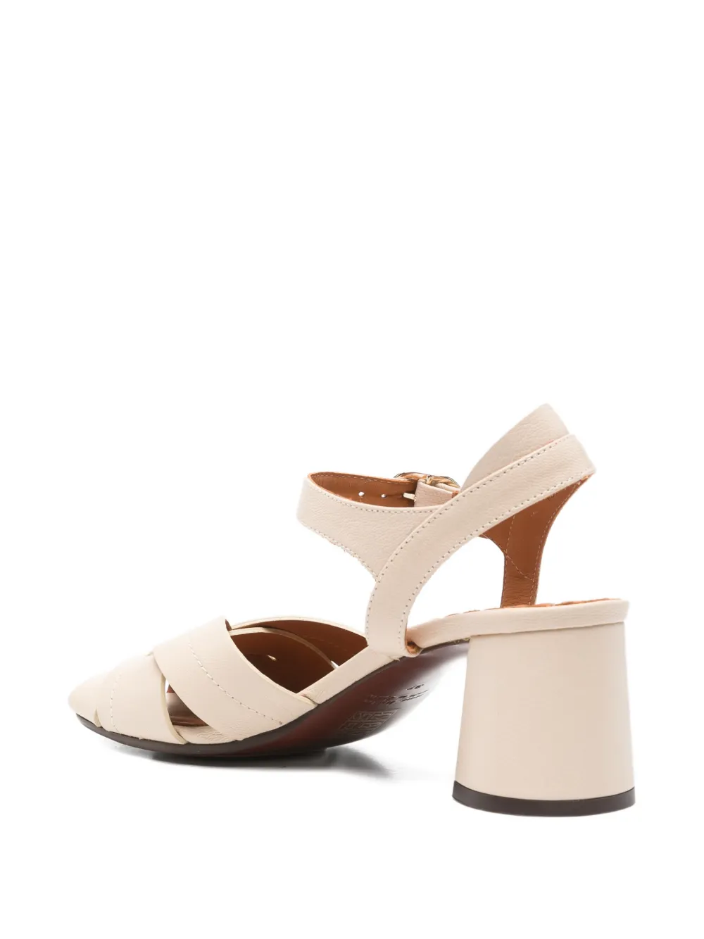 Chie Mihara woven strap sandals Beige