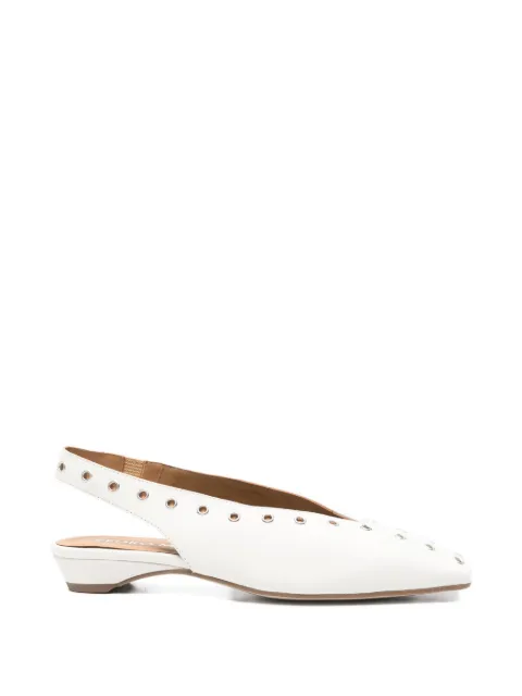 Pedro Miralles eyelet-embellishment mules