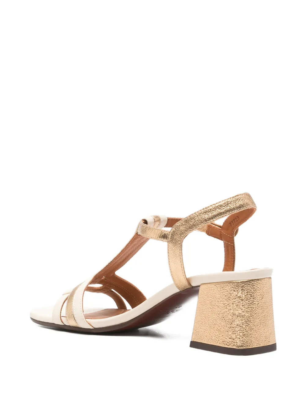 Chie Mihara T-bar strap sandals Goud