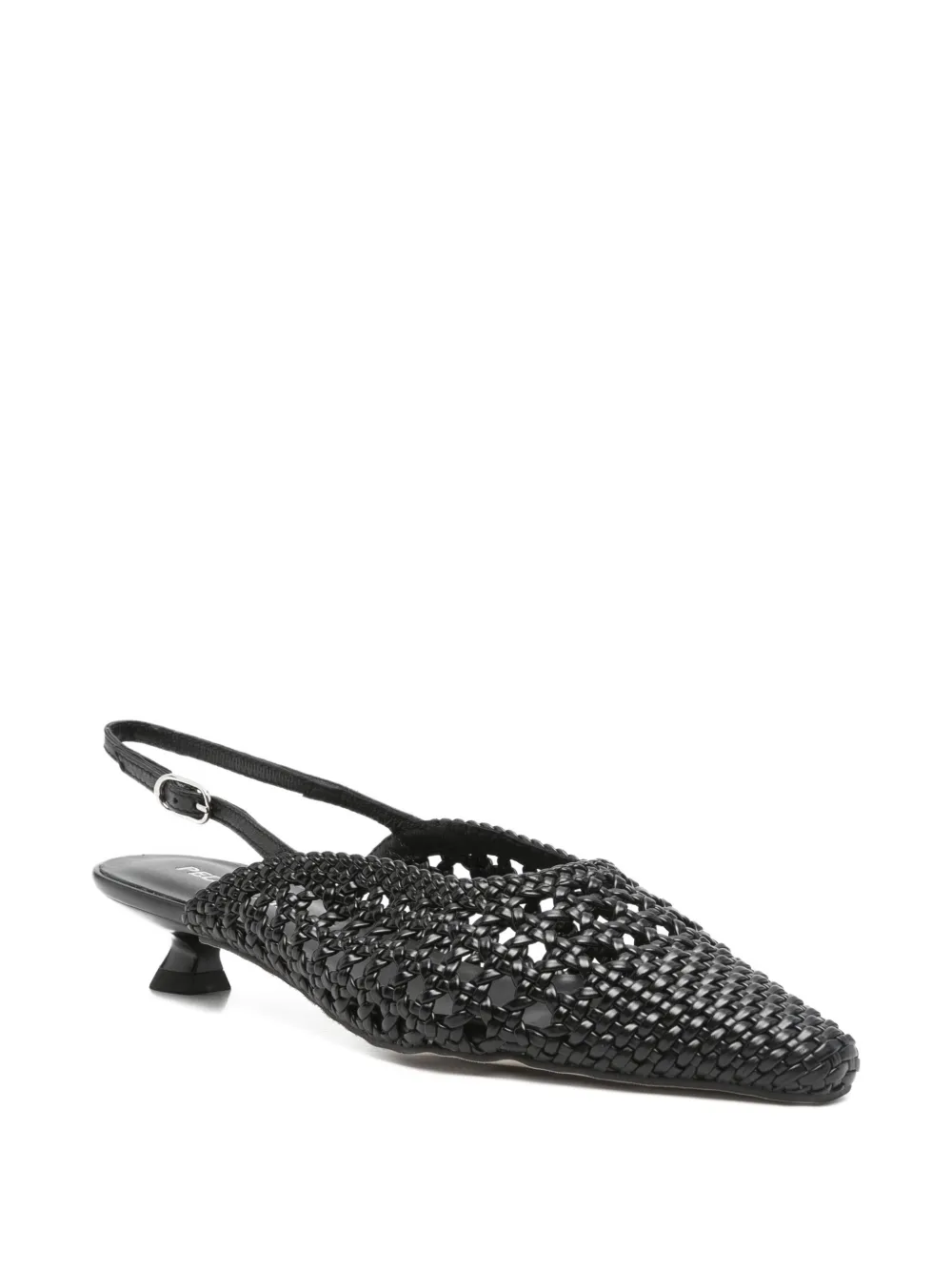 Pedro Miralles pointed-toe mules Zwart