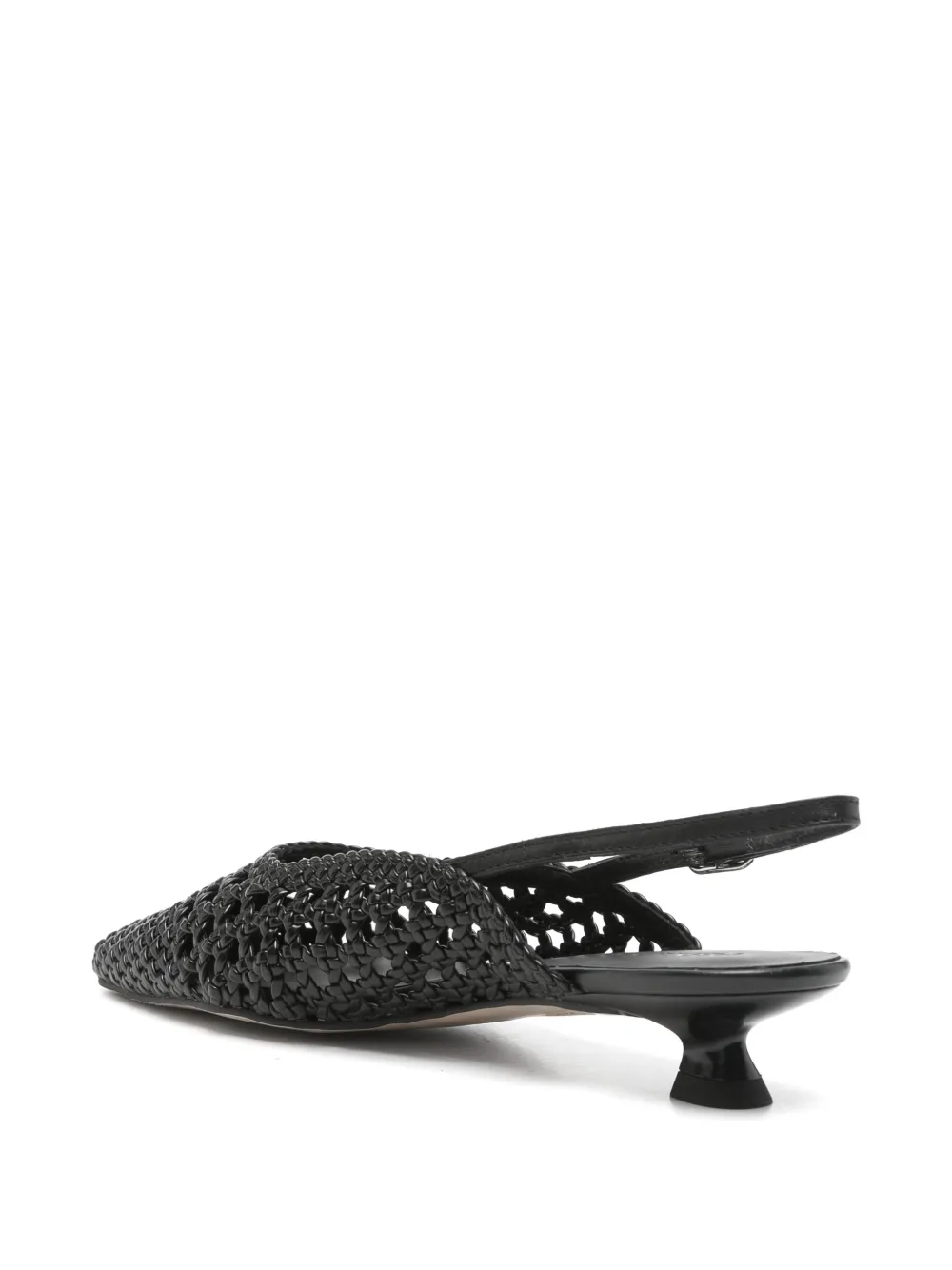 Pedro Miralles pointed-toe mules Zwart