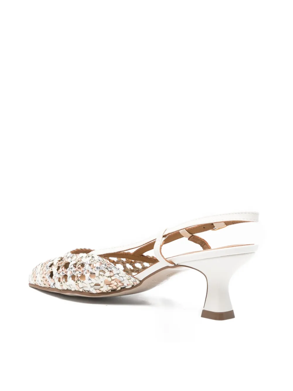 Pedro Miralles pointed-toe mules Wit