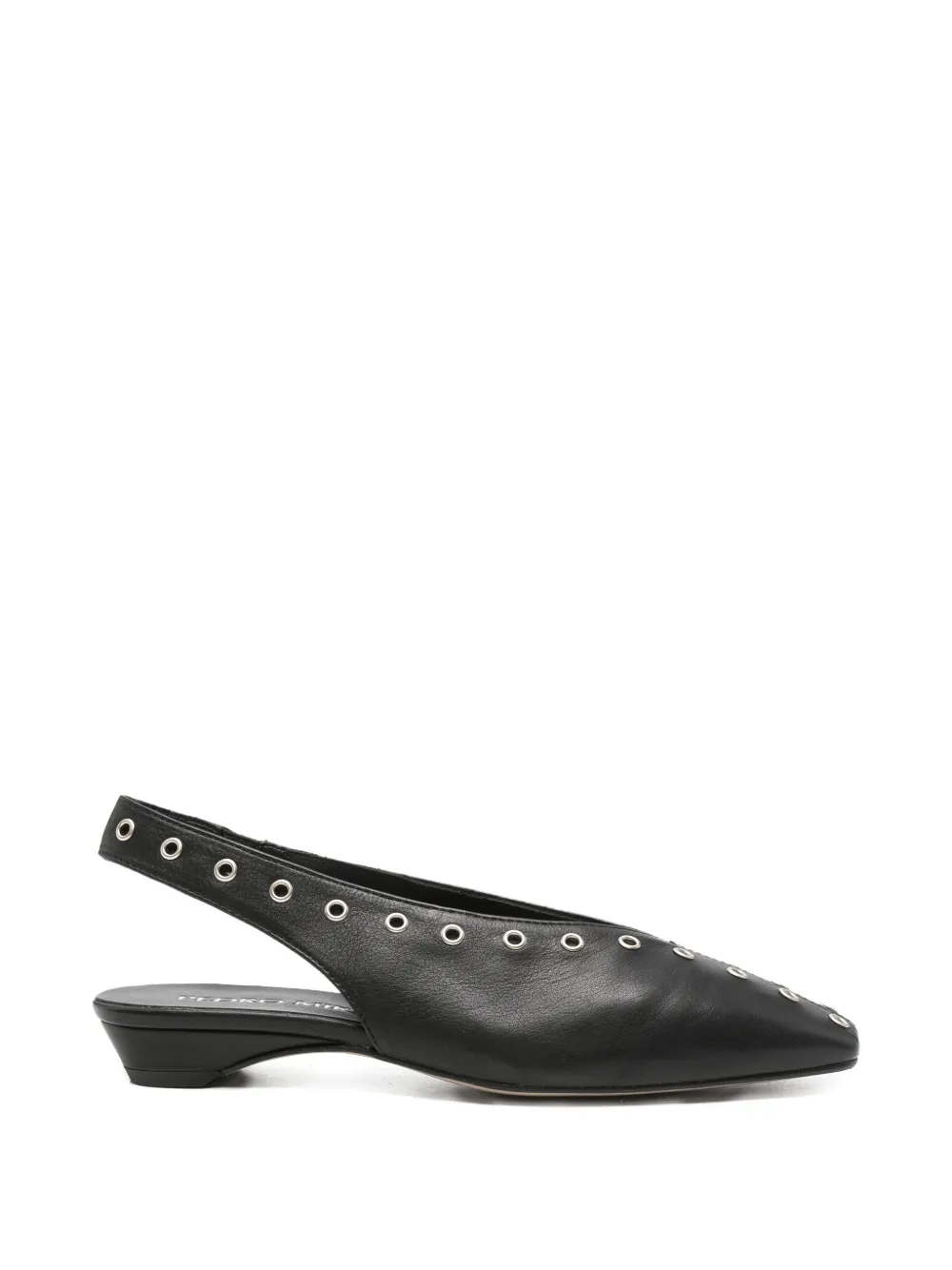 Pedro Miralles eyelet-embellishment mules - Nero