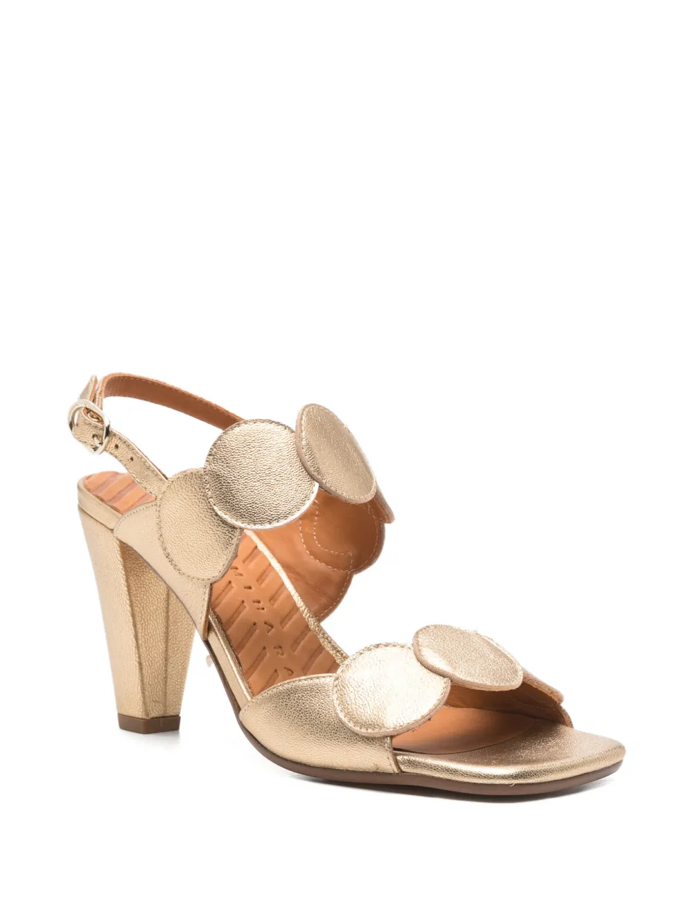 Chie Mihara circle strap sandals Goud
