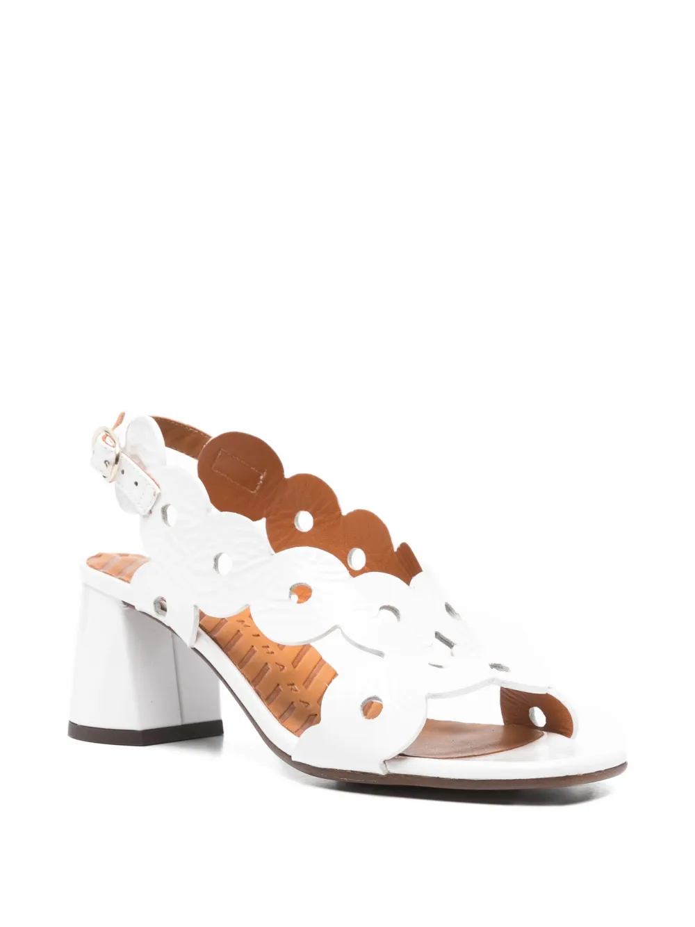 Chie Mihara cutout sandals Wit