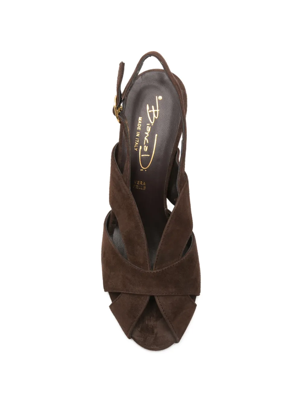 biancadi Sandalen met bandjes Bruin