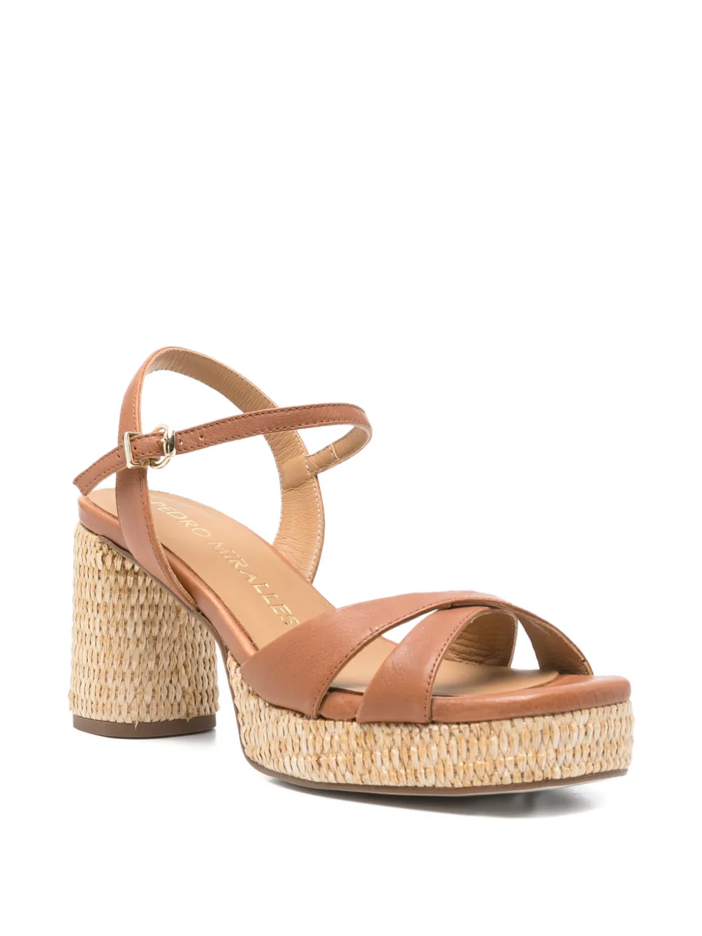 Pedro Miralles Leren sandalen Beige