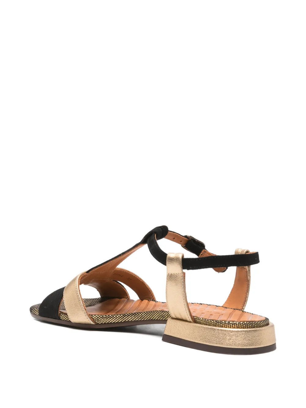 Chie Mihara T-strap sandals Goud