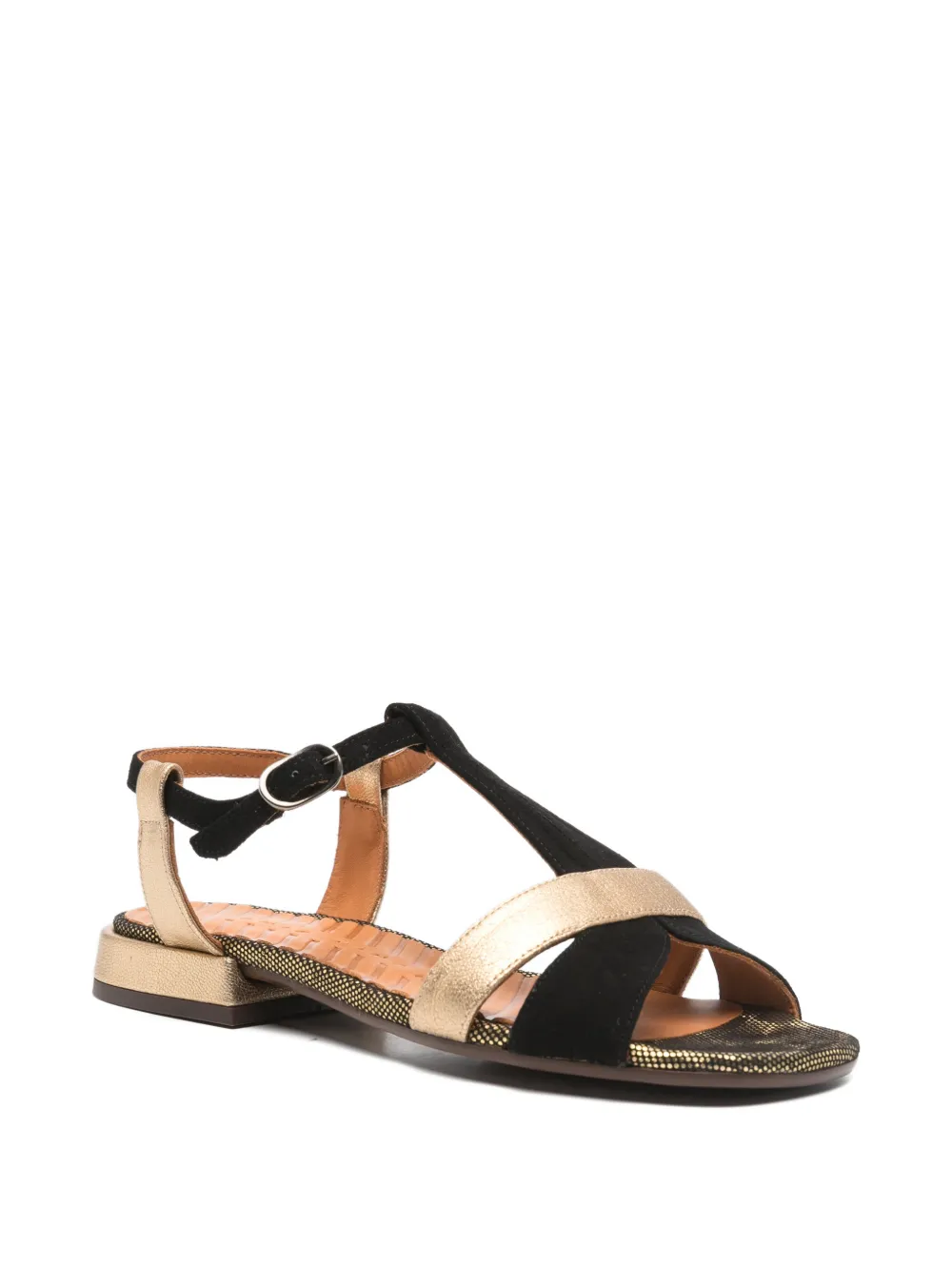 Chie Mihara T-strap sandals Goud