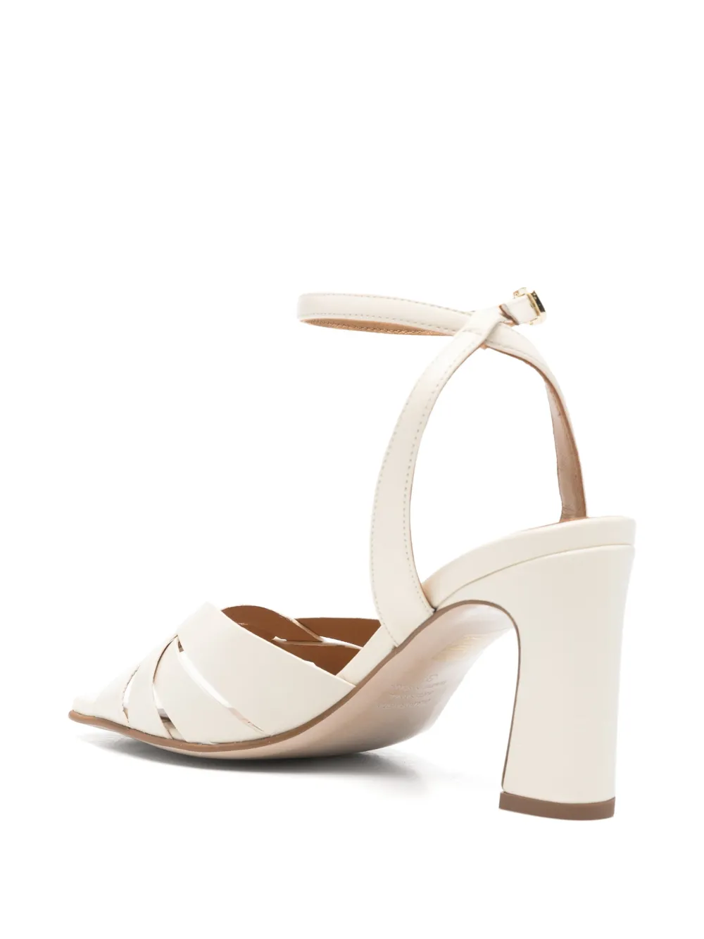 Pedro Miralles Munera sandalen met vierkante neus Beige