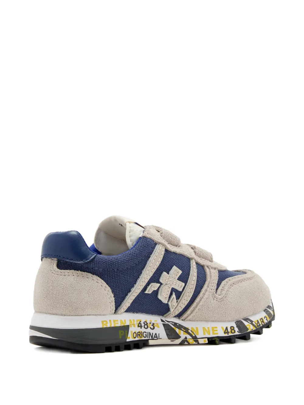 Premiata Kids Sky V sneakers met logo Beige