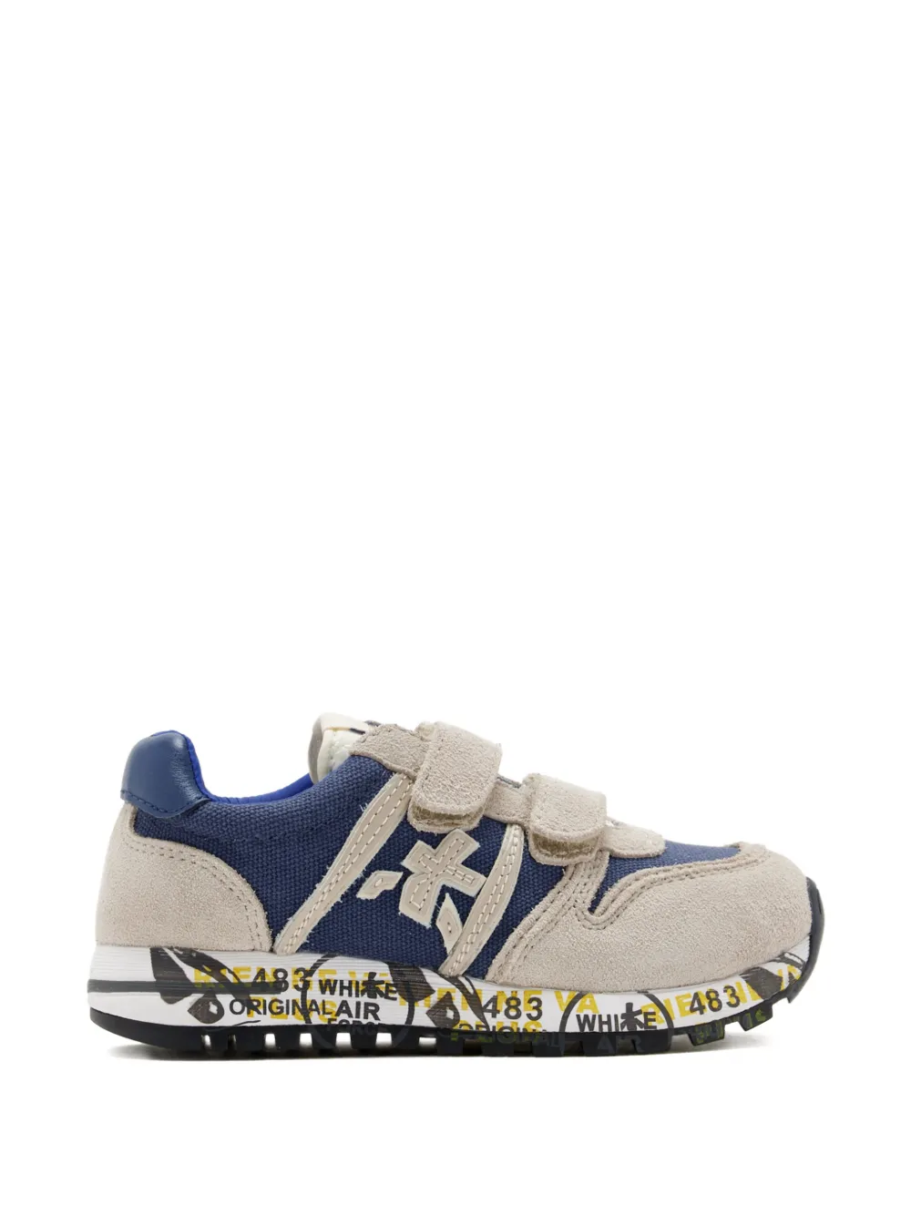 Premiata Kids Sneakers Sky V con logo - Toni neutri