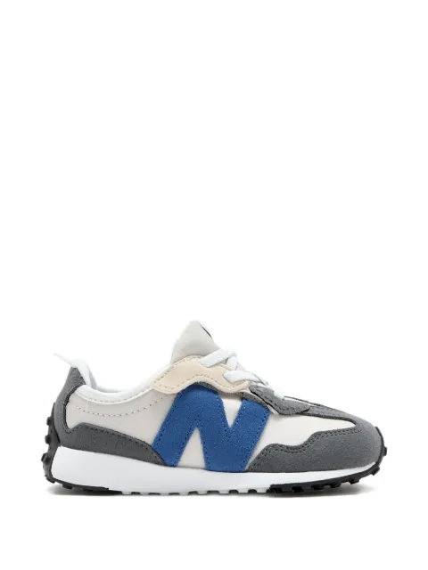 New Balance Kids 327 logo-patch sneakers