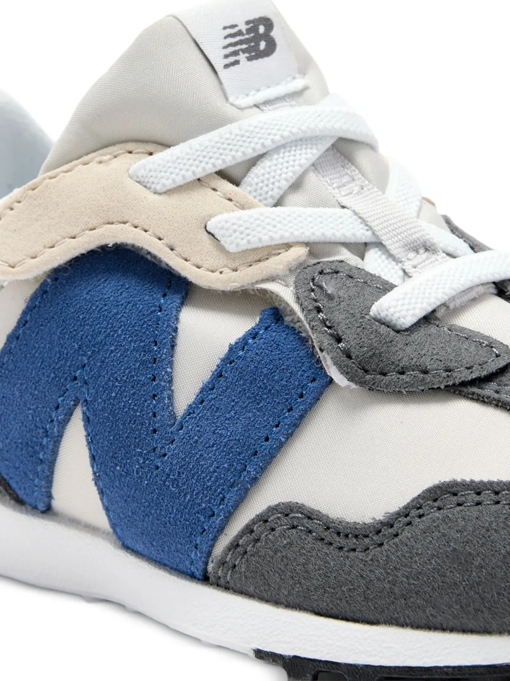 New Balance Kids 327 sneakers met logo-patch Beige