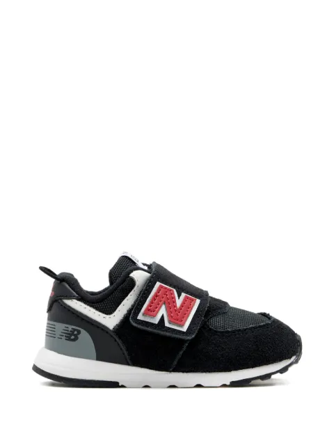 New Balance Kids tenis con parche del logo