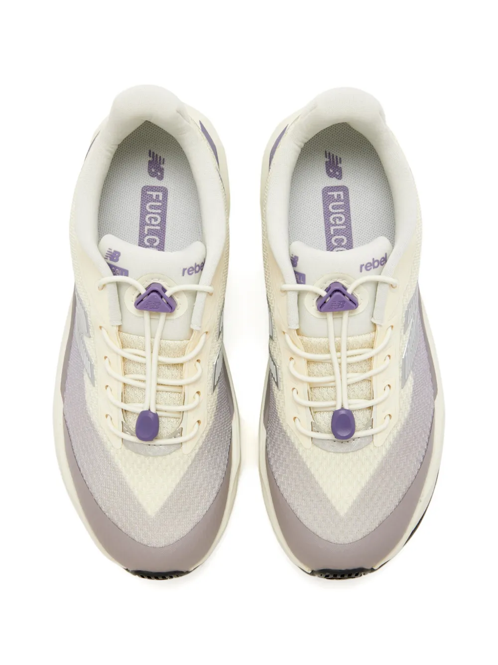 New Balance Kids Sneakers met logo Beige