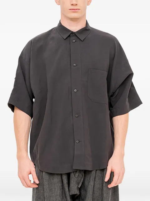Jan Jan Van Essche chest-pocket short-sleeve shirt