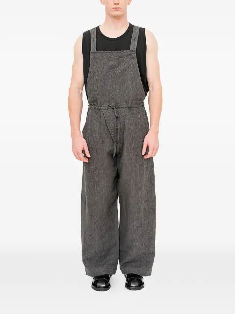 Jan Jan Van Essche striped wide-leg dungarees