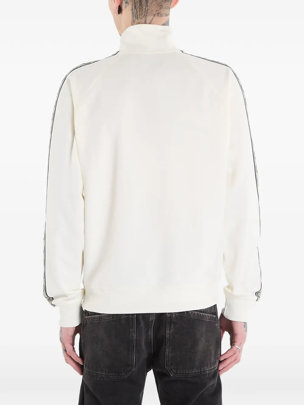  Fred Perry Logo-tape Track Jacket - White 