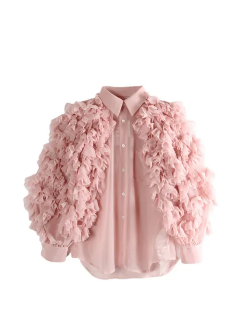 Comme Des Garçons Comme Des Garçons ruffled shirt