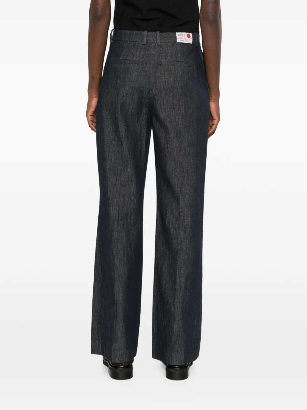 Drykorn Jeans met logopatch Blauw