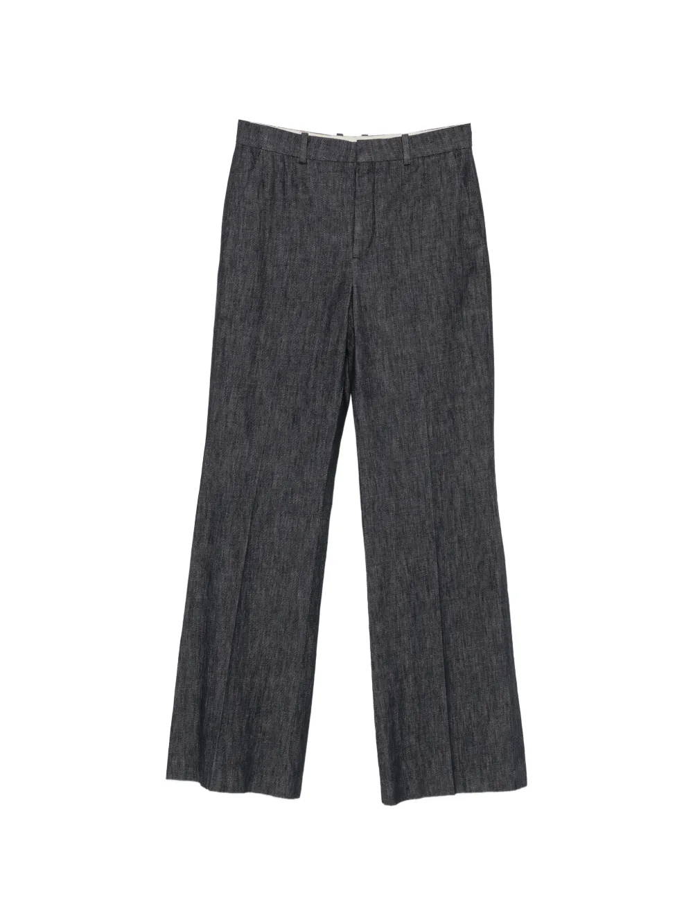 Drykorn logo-patch wide-leg jeans - Blau