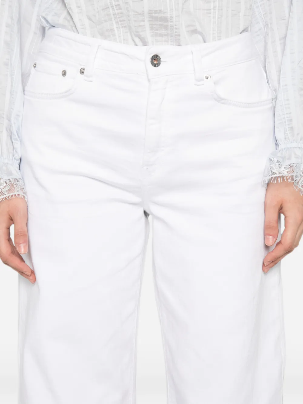 Drykorn Straight jeans Wit