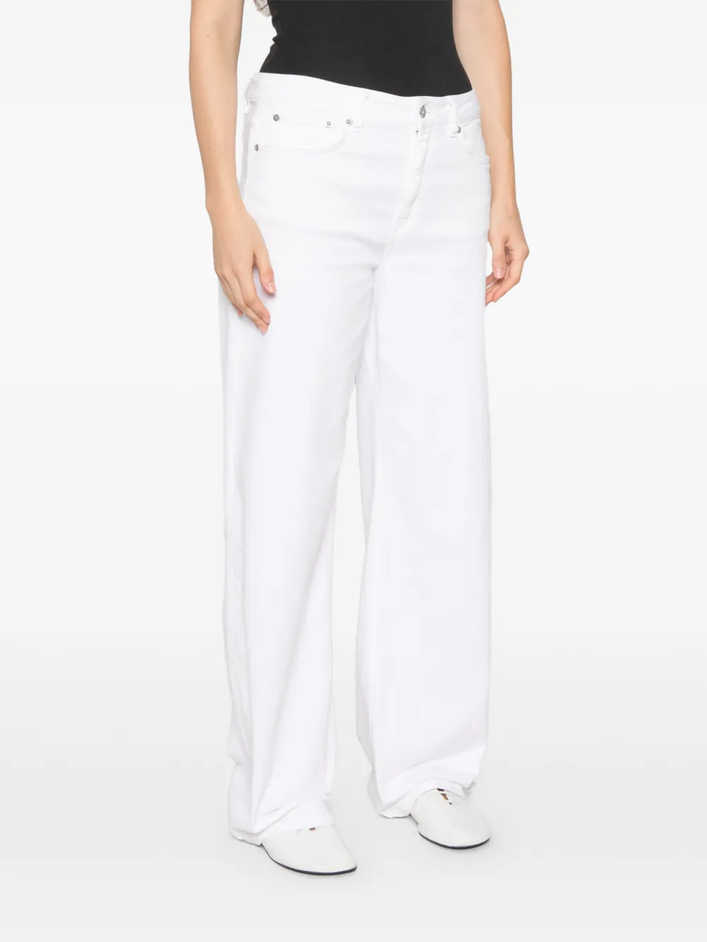 Drykorn Straight jeans Wit