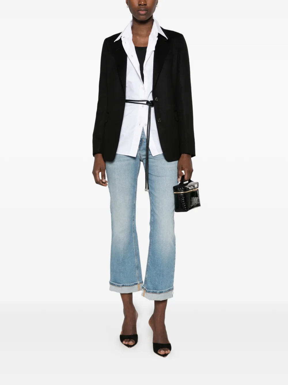 Drykorn turn-up cuff jeans - Blu