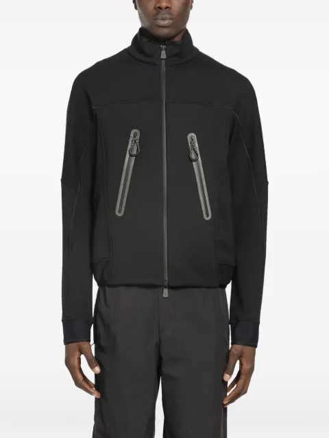 Moncler Grenoble zip-fastening long-sleeve sweatshirt