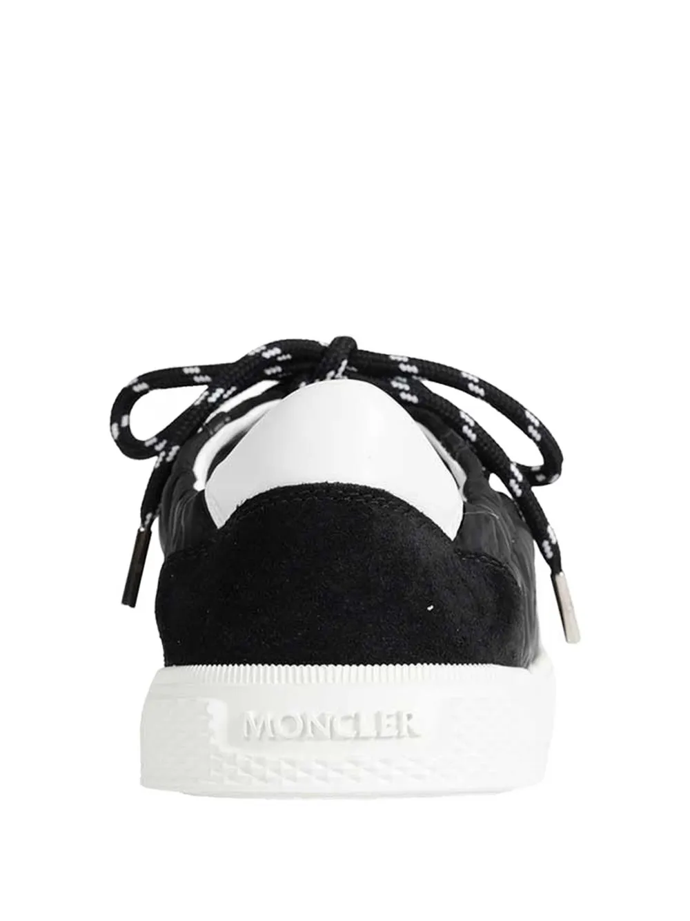 Moncler leisure nylon sneakers Zwart