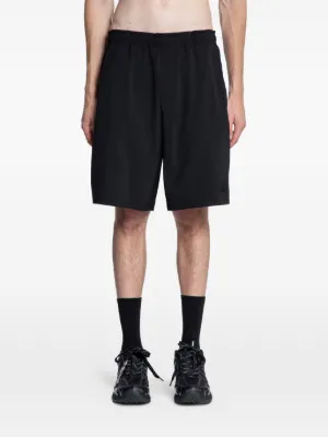CDG Homme Plus 24aw フェイクレザー　ショートパンツ Comme Des Garçons Homme Plus ショートパンツ | ブラック | FARFETCH JP