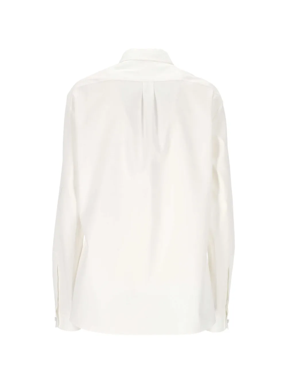 TOM FORD blouse met detail van kant Wit