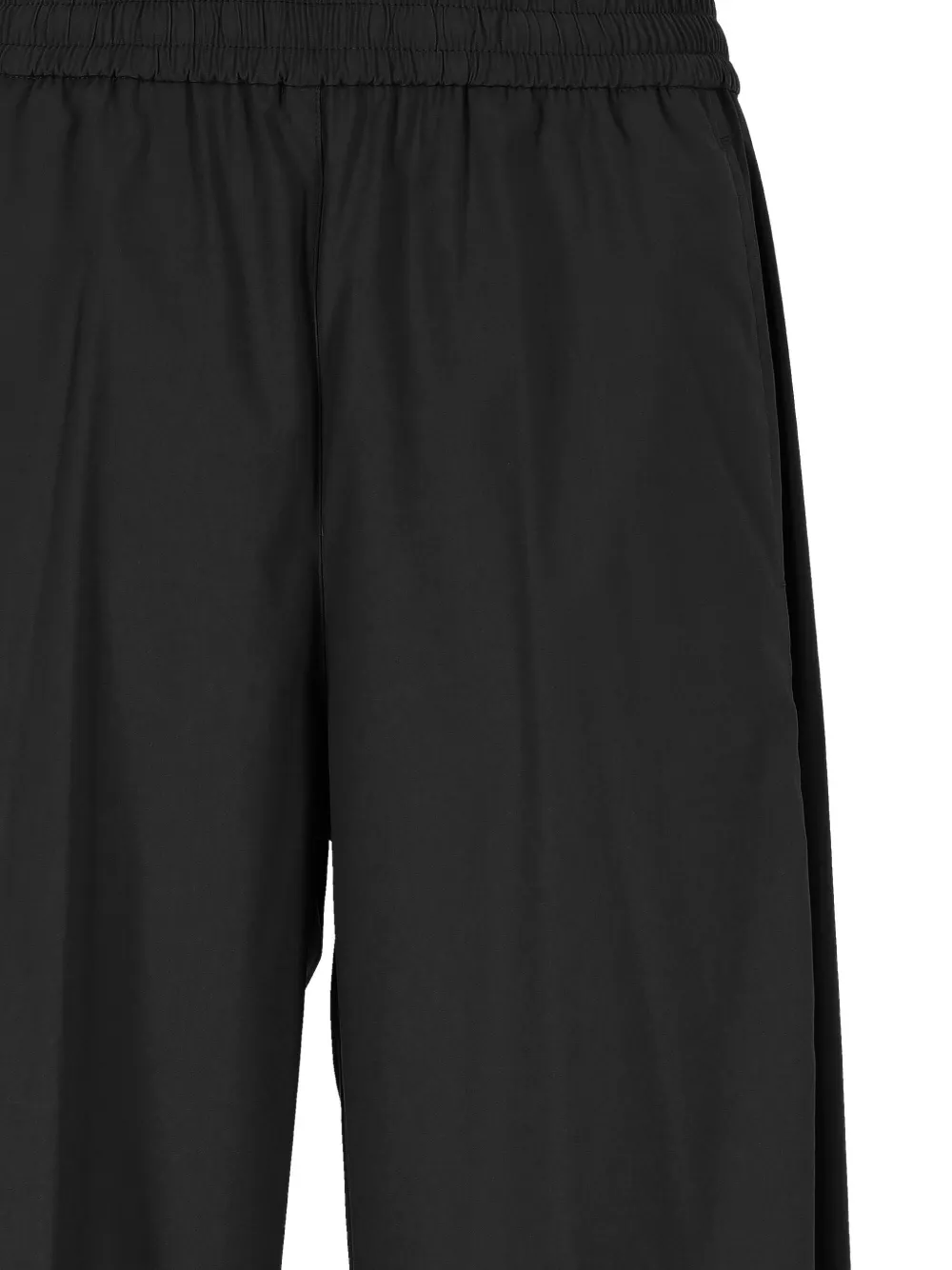 Herno Broek met elastische taille Zwart