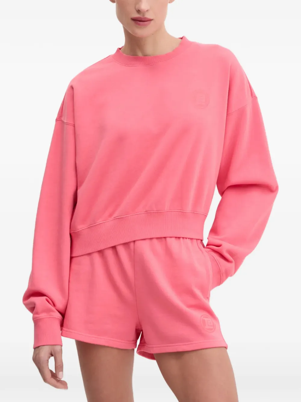 P.e Nation Logo Sweatshirt In Pink