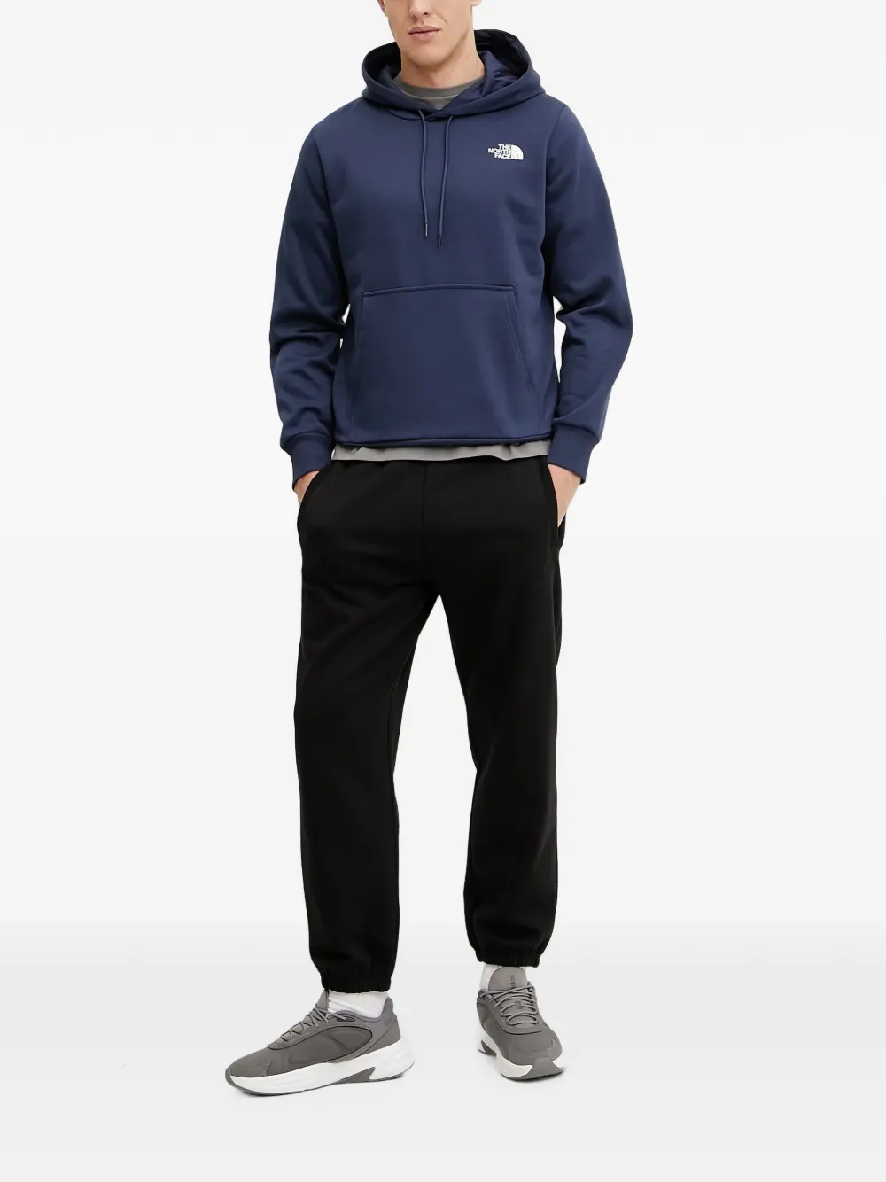 The North Face Hoodie met trekkoord Blauw