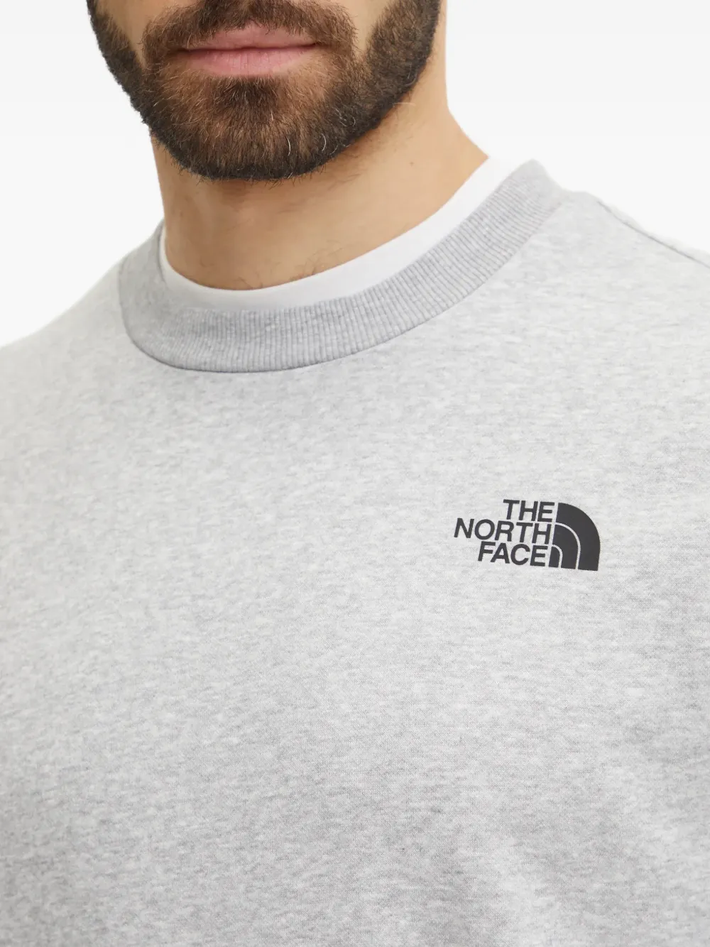 The North Face Sweater met logo Grijs