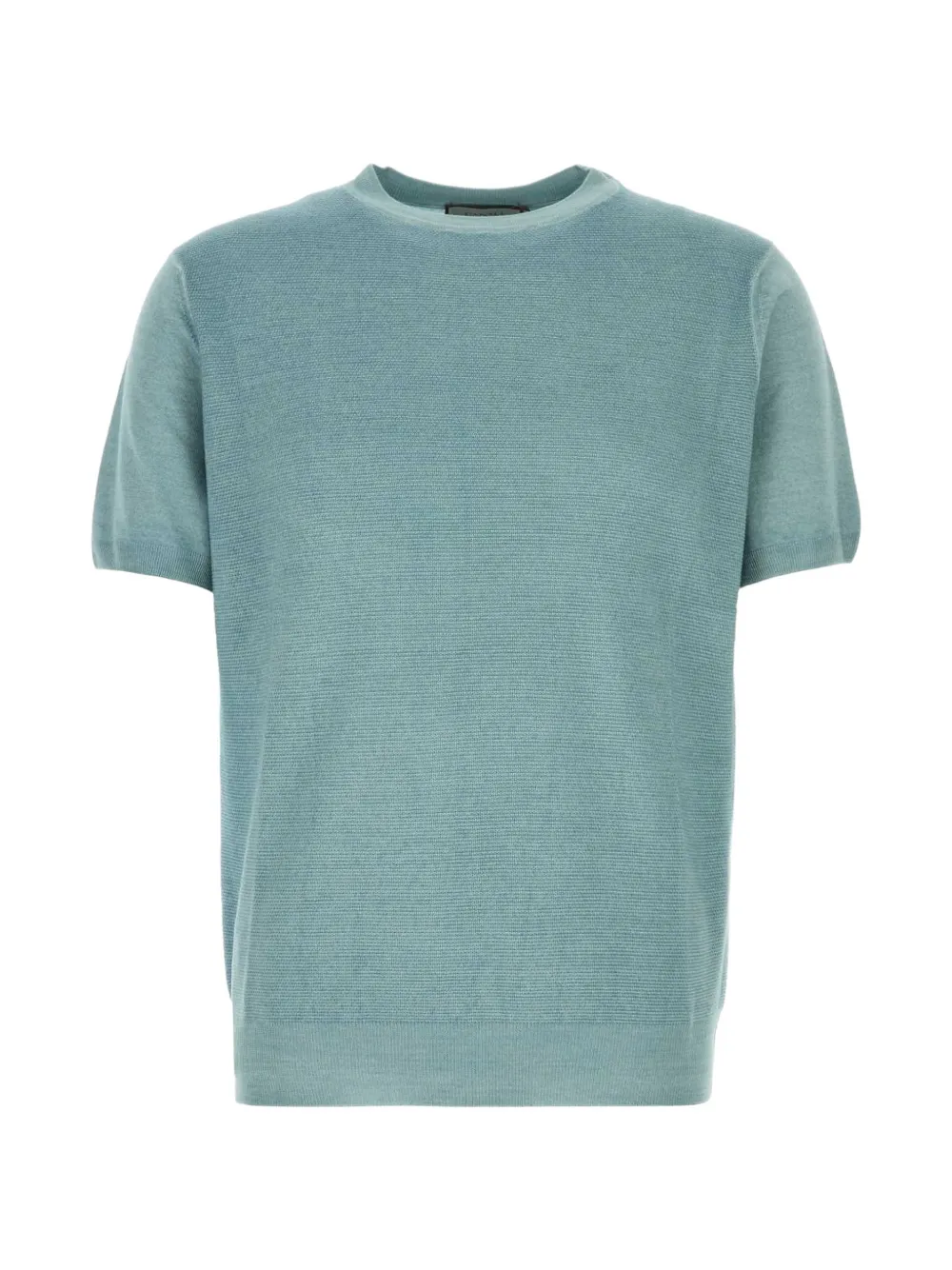 Canali crew-neck T-shirt - Blau