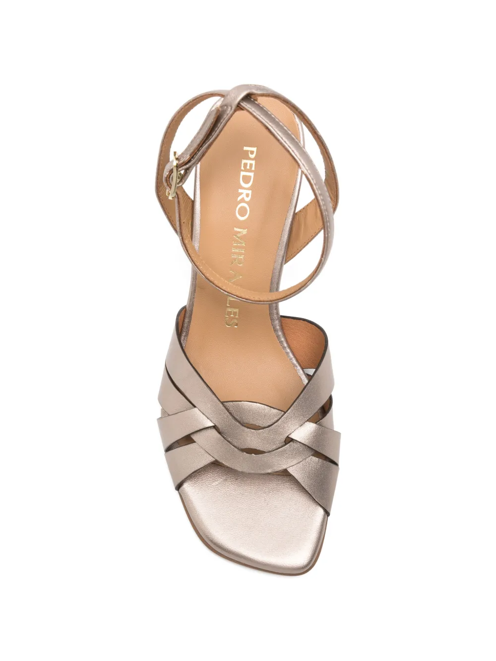 Pedro Miralles Sandalen met vierkante neus Roze