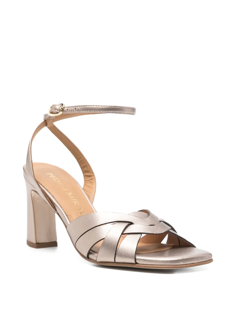 Pedro Miralles Sandalen met vierkante neus Roze