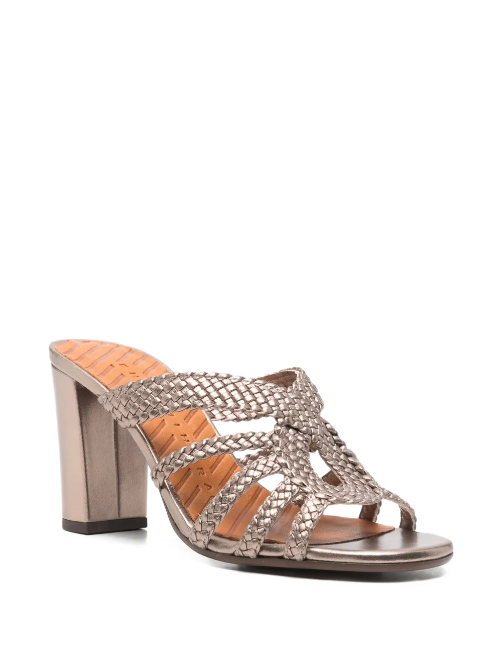 Chie Mihara woven beloni mules Beige