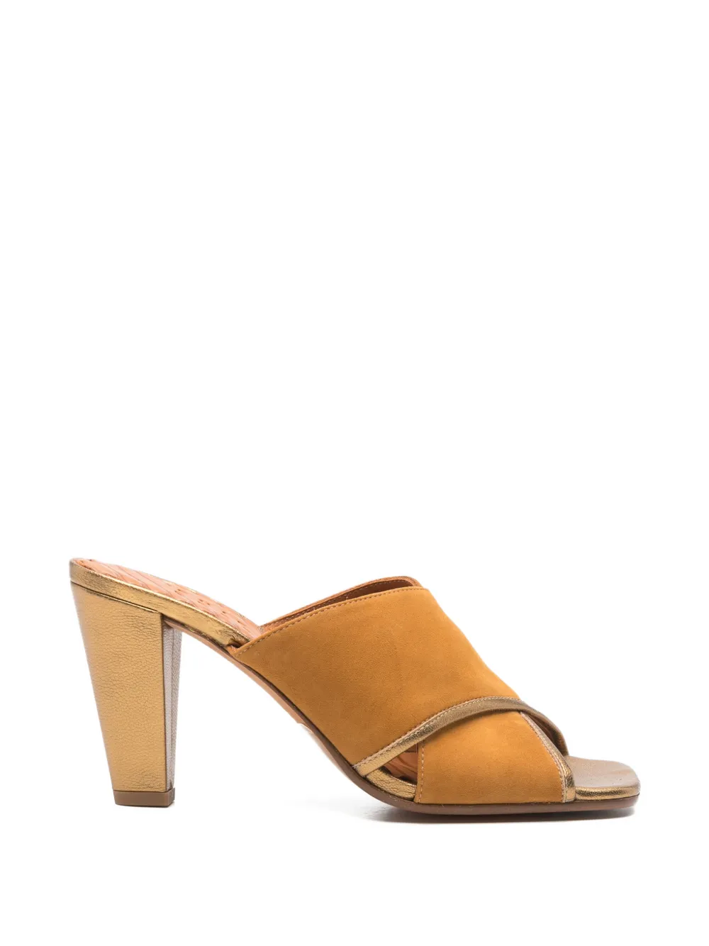 Chie Mihara criss cross mules Beige