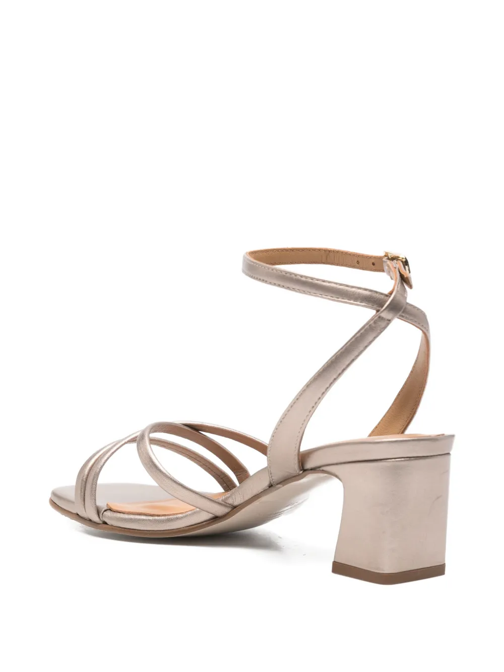 Pedro Miralles Sandalen met blokhak Beige