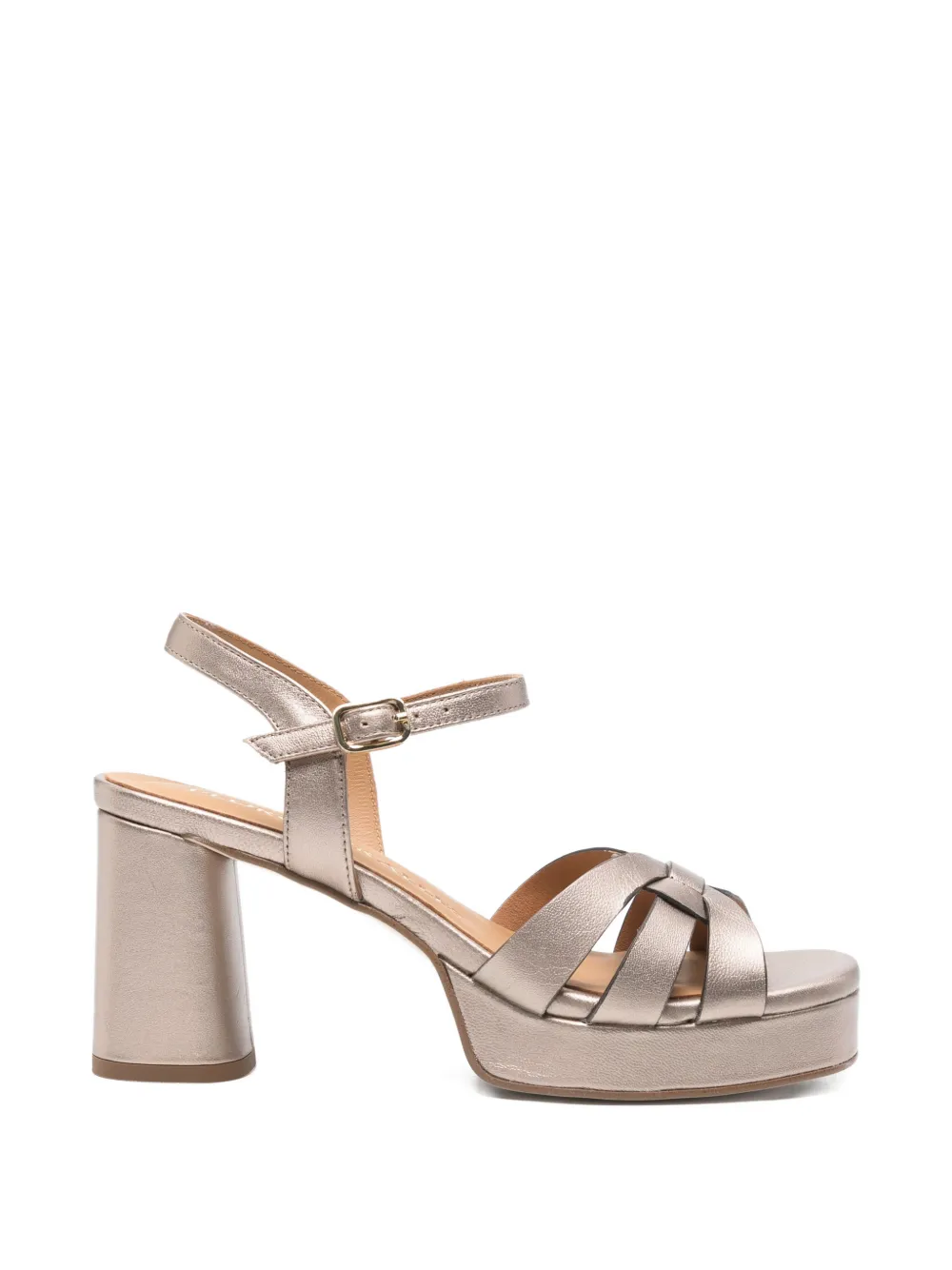 Pedro Miralles sqaue-toe sandals - Toni neutri