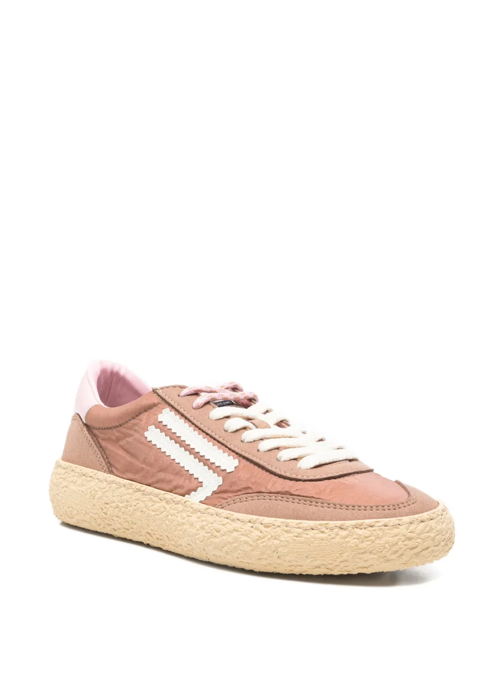 Puraai Sneakers met logopatch Bruin