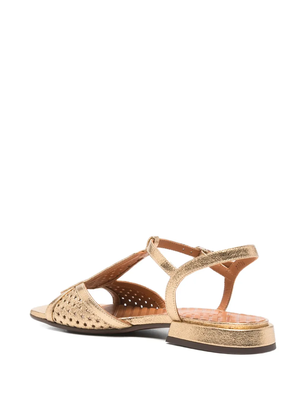 Chie Mihara perforated tuchica sandals Goud